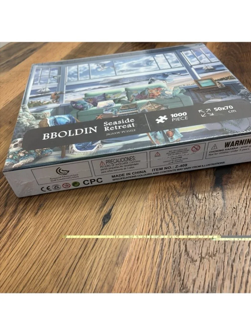 BBOLDIN Seaside Retreat Jigsaw Puzzle 1000 Piece 50x70 Cm New